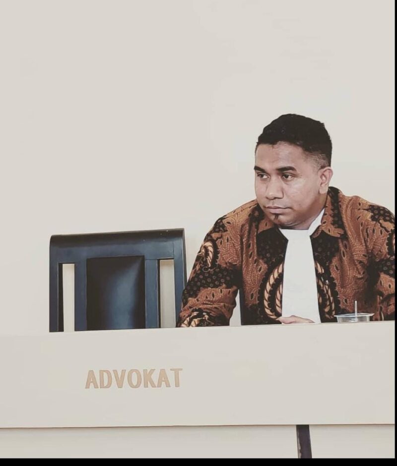 Kuasa Hukum Bupati TTU, Robert Salu,SH,MH