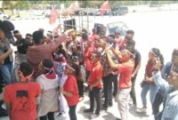 Salah satu konsistensi GMNI Kefamenanu dalam memperjuangkan kepentingan masyarakat TTU/Foto diambil sebelum masa Pandemi-Covid-19