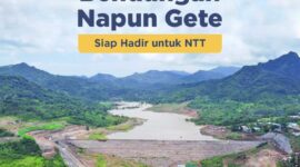 Bendungan Napun Gete/Foto KemenPUPR