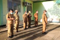 Bupati Manggarai Barat ssebelum melakukan Sidak ke OPD di lingkup pemda Manggarai Barat