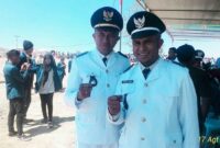 Kades Banain B, Timor Tengah Utara, Yulius Kolo (Kiri)/Foto Dok Facebook