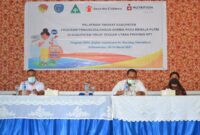 Nutrition International (NI) dan Save the Children menggelar pelatihan bagi petugas Puskesmas dan sekolah tentang penanggulangan anemia bagi remaja putri. pelatihan itu bekerja sama dengan bekerja sama dengan Yayasan Masyarakat Tangguh Sejahtera/Dok Anjar