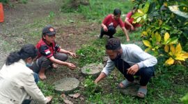 DPK GMNI Sumba Barat Lakukan Baksos di Taman Mamuli (Foto: Umbu Sorung/Savanaparadise.com)