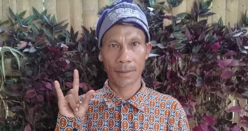 Calon Kepala Desa (Cakades) Wangga Waiyengu, Bora Umbu Rora (Foto: Umbu Sorung/Savanaparadise.com)
