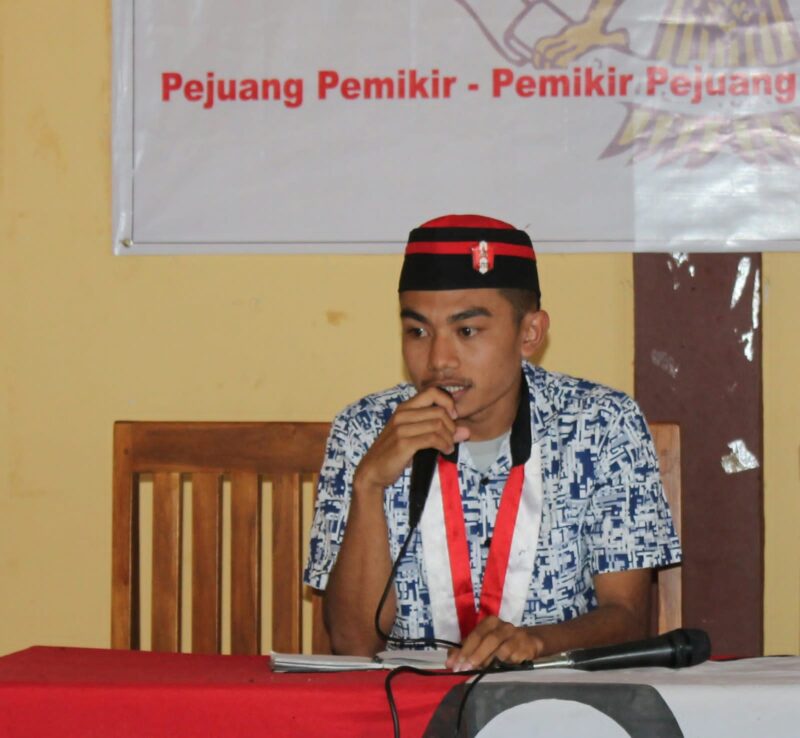 Ketua DPD GMNI NTT, Marianus Kristanto Haukilo (Foto: Istimewa)