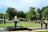 Apel Gelar Operasi Zebra Ranakah 2021, di Lapangan Apel Polres Ende, Senin 15 November 2021 (Foto: Istimewa)