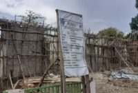 Inilah kondisi Bangunan Puskesmas Mamsena, yang kontraknya akan berakhir 12 desember 2021. (Foto : Yuven Abi/Savanaparadise.com)