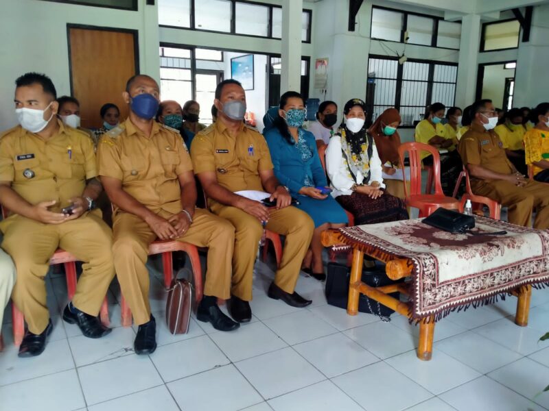 Acara Pelantikan Pengurus TP. PKK Kecamatan Ende Tengah Sekaligus Launching Website PKK Kecamatan dan Pengukuhan Bunda PAUD, Selasa 7 Desember 2021 (Foto: Chen Rasi/Savanaparadise.com)