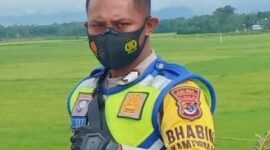 Bripka Andreas B. M. Mudja, Bhabinkamtibmas di Desa Bolubokat (Foto: Istimewa)