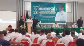 Suasana pelaksanaan Musyawarah Kerja Cabang (Mukercab) I, PKB TTU di aula Hotel Livero Kefamenanu (Foto : Yuven Abi/Savana paradise.com)