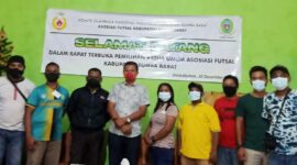 Barisan Asosiasi Futsal Kabupaten Sumba Barat (Foto: Umbu Sorung/Savanaparadise.com)