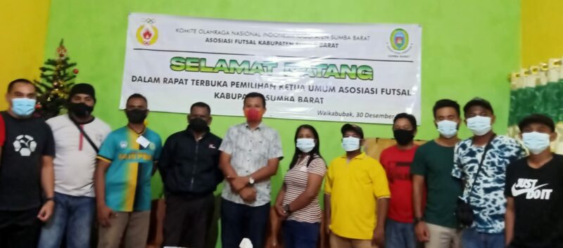 Barisan Asosiasi Futsal Kabupaten Sumba Barat (Foto: Umbu Sorung/Savanaparadise.com)