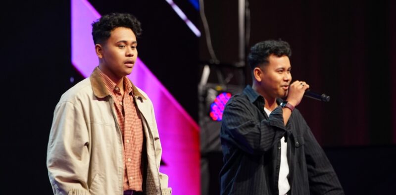Gery Gany tampil dalam Ajang X Factor Indonesia (Foto: Istimewa)