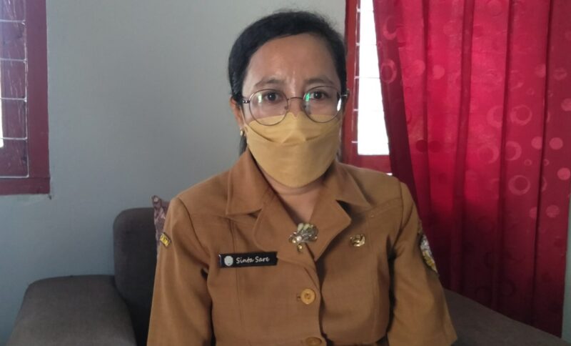 Kepala BPBD Kabupaten Ende, Maria Yasinta Sare (Foto: Chen Rasi/Savanaparadise.com)