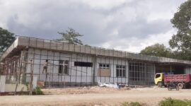 Kondisi bangunan gedung Puskesmas Mamsena, kecamatan Insana Barat TTU hingga masa adendum berakhir (Foto : Yuven Abi/Savanaparadise.com)