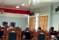 DPRD Kabupaten Sabu Raijua Gelar Rapat di Aula Sekretariat Dewan, Rabu 09 Februari 2022 (Foto: Dule Dubu/Savanaparadise.com)