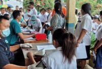 Binda NTT Beri Vaksinasi Bagi Pelajar dan Lansia (Foto: Tobias Talu/Savanaparadise.com)