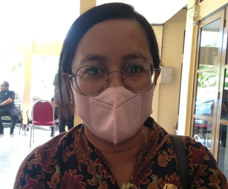 Kepala BPBD Kabupaten Ende, Maria Yasinta Sare (Foto: Chen Rasi/Savanaparadise.com)
