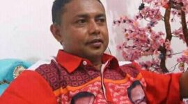 Ketua Persatuan Alumni GMNI Cabang Ende, Heribertus Gani (Foto: Chen Rasi/Savanaparadise.com)