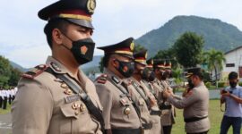 Sertijab dilingkungan Polres Ende (Foto: Dok Humas Polres Ende)