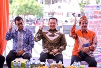 Ketua MPR, Bambang Soesetyo (tengah) dan Kepala BPIP, Yudian Wahyudi (kiri) (Foto: Humas BPIP)