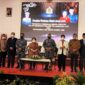Pose bersama Ketua Dewan Pengarah BPIP Saresehan Pembinaan Mental Ideologi 2022 bersama Staf TNI AL (Foto: BPIP)