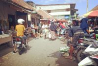 Kondisi pasar Mbongawani Kabupaten Ende, Senin 18 Juli 2022 (Foto: Chen Rasi/Savanaparadise.com)