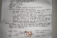 Surat pernyataan damai (Foto: Dule Dubu/Savanaparadise.com)