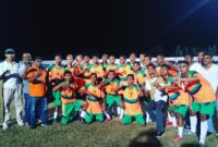 Perseftim Flores Timur pose bersama pelatih dan official usai bungkam Perserond Rote Ndao 4:0 (Foto: Chen Rasi/Savanaparadise.com)