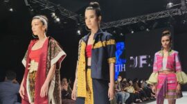 Peserta Jakarta fashion and food festival yang didampingi Dekranasda NTT (Foto: Dule Dubu/Savanaparadise.com)