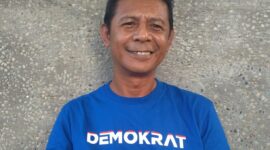 Sekretaris DPC Partai Demokrat Kabupaten Ende, Maksi Mari (Foto: Chen Rasi/Savanaparadise.com)