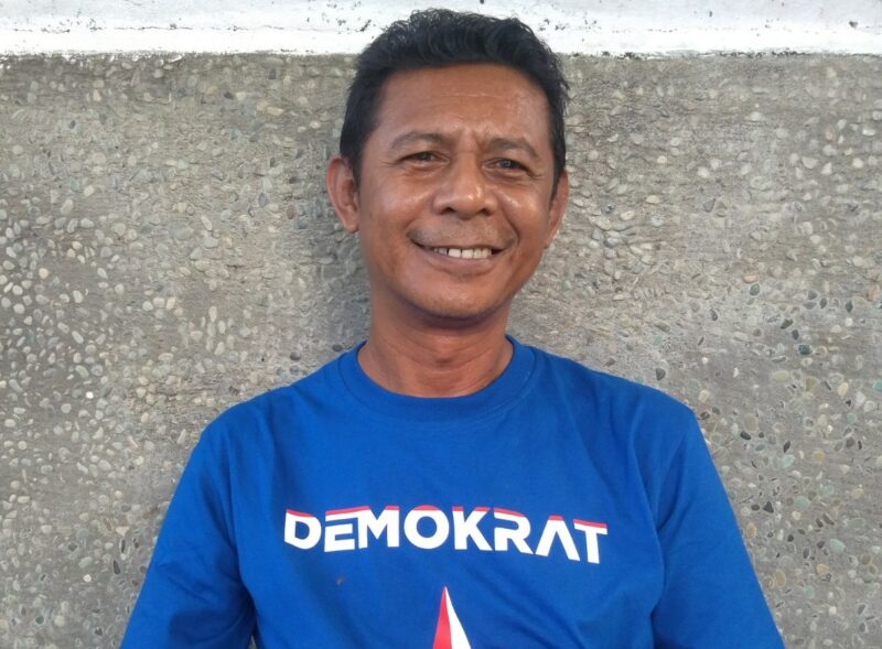 Sekretaris DPC Partai Demokrat Kabupaten Ende, Maksi Mari (Foto: Chen Rasi/Savanaparadise.com)