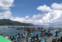 Prosesi Laut Anta Tuan Larantuka - Flores Timur (Foto: Humas Polres Ende) 