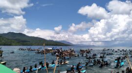 Prosesi Laut Anta Tuan Larantuka - Flores Timur (Foto: Humas Polres Ende) 