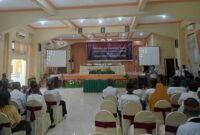 Kegiatan Pelantikan 105 Anggota Panitia Pemilihan Kecamatan (PPK) se-Kabupaten Ende (Foto: Chen Rasi/Savanaparadise.com)