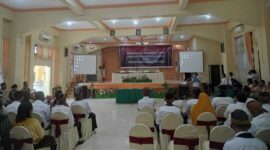 Kegiatan Pelantikan 105 Anggota Panitia Pemilihan Kecamatan (PPK) se-Kabupaten Ende (Foto: Chen Rasi/Savanaparadise.com)