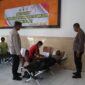 Polres Ende gelar donor darah songsong HUT Bhayangkara ke 78 (Foto: Chen Rasi/Savanaparadise.com