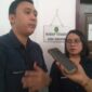 Kuasa Hukum Termohon Kejaksaan Negeri Ende, Rohmat Esa Hasan, SH dan Jane Clarita Ma'u, SH (Foto: Chen Rasi/SP)