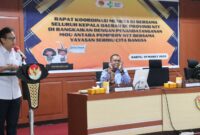 Sambutan Mentri Kesehatan RI, Budi Gunadi Sadikin Dalam Rapat Koordinasi Bersama Bupati dan Walikota Se-NTT (Foto; Humas Pemprov NTT)