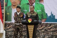 Wakil Gubernur NTT, Johanis Asadoma Beri Sambutan di kegiatan Konferensi Wilayah GP Ansor (DC/SP)