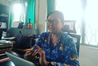 Plt. Kepala Dinas Pemberdayaan Masyarakat Desa (DPMD) Kabupaten Ende, Ida Muda Mite (Foto: Chen Rasi/SP)