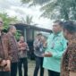 Bupati Kabupaten Ende, Yosef Benediktus Badeoda, SH., MH bersama Wakil Bupati, Dominikus Minggu Mere saat menghadiri dan membuka kegiatan Rakor program One Village One Product (Foto: Chen Rasi/SP)
