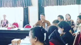 Rapat Pansus LKPJ Bupati Ende Tahun 2024 yang digelar DPRD Ende (Foto: Chen Rasi/SP)