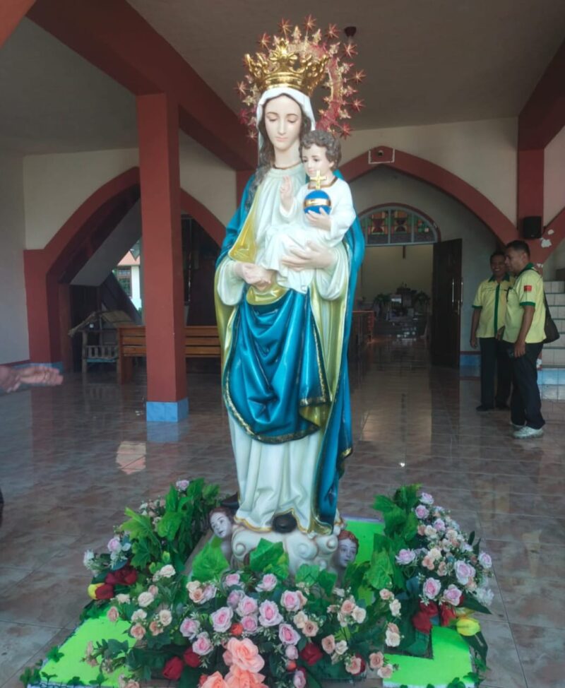 Arca Bunda Maria akan mengelilingi wilayah Pantai Utara (Pantura) Ende (Foto: istimewa)