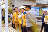 Wakil Presiden, Gibran Rakabuming didampingi Gubernur Melki Laka Lena meninjau lokasi proyek pembangunan Waduk Lambo Nagekeo (Foto: istimewa)