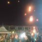 Ratusan Lampion dilepaskan ke udara pada kegiatan Launching PESTA (Foto: Chen Rasi/SP)