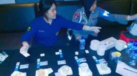 Sampel Urine dan Air Liur yang akan di uji Tim Kedokteran (Foto: Humas Polres Ende)