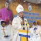 Uskup Agung Ende, Mgr. Paulus Budi Kleden saat kotbah pada Misa Pemberkatan Gedung KSP KOPDIT Obor Mas Cabang Utama Ende, (Foto: Chen Rasi/SP)