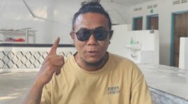 Sekretaris Pemuda Pancasila Ende,  Marianus Laka (Foto: Chen Rasi/SP)