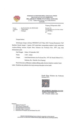 Miris, Kadis Perikanan Undang Rapat Nelayan dan Pelapak PPI Oeba Hanya Lewat WhatsApp
